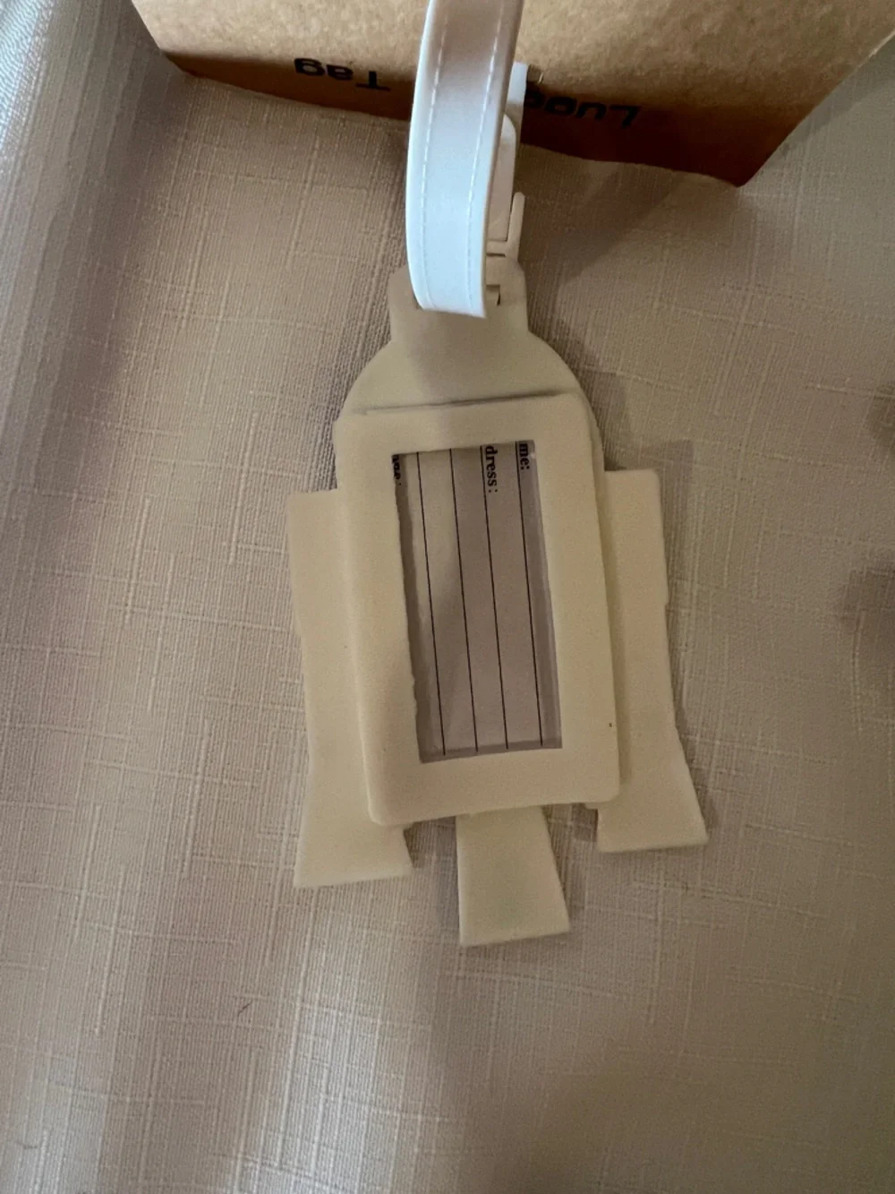 Star Wars R2D2 Luggage Tag NWT